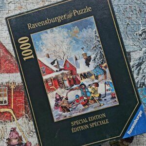 Winter Games - Pauline Paquin 1000pc Ravensburger Special Edition 2002-2005